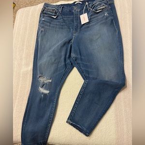 Good American -Good Legs Crop. 24w.